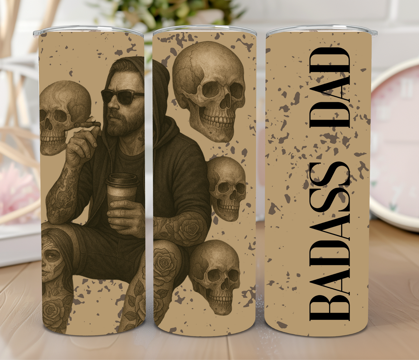 Thermobecher 590ml "Badass Dad"