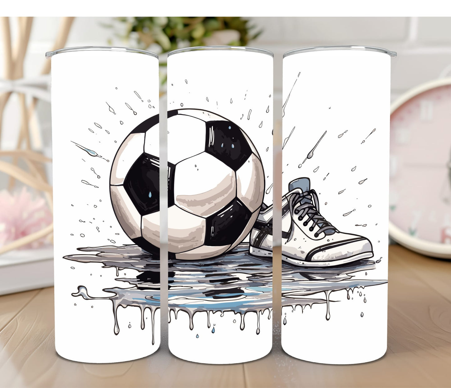 Thermobecher 590 ml - Fußball