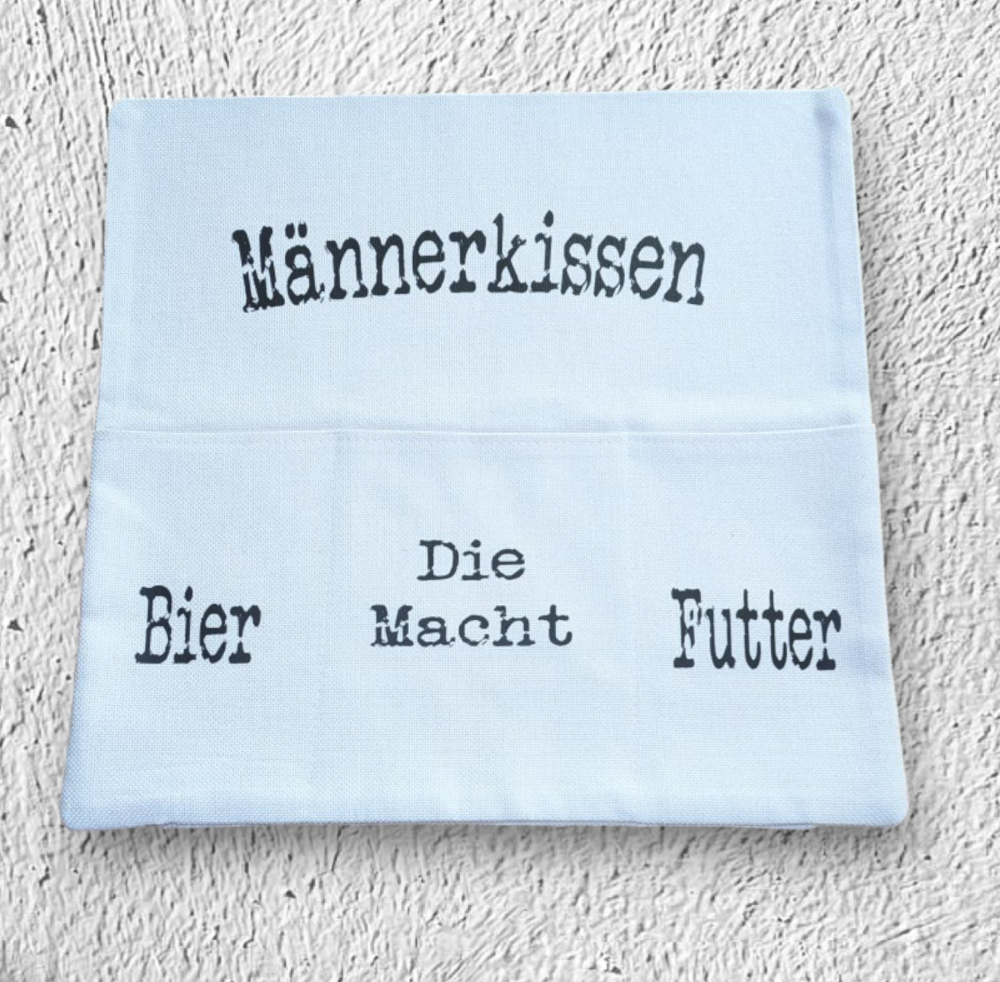 Männerkissen Bezug