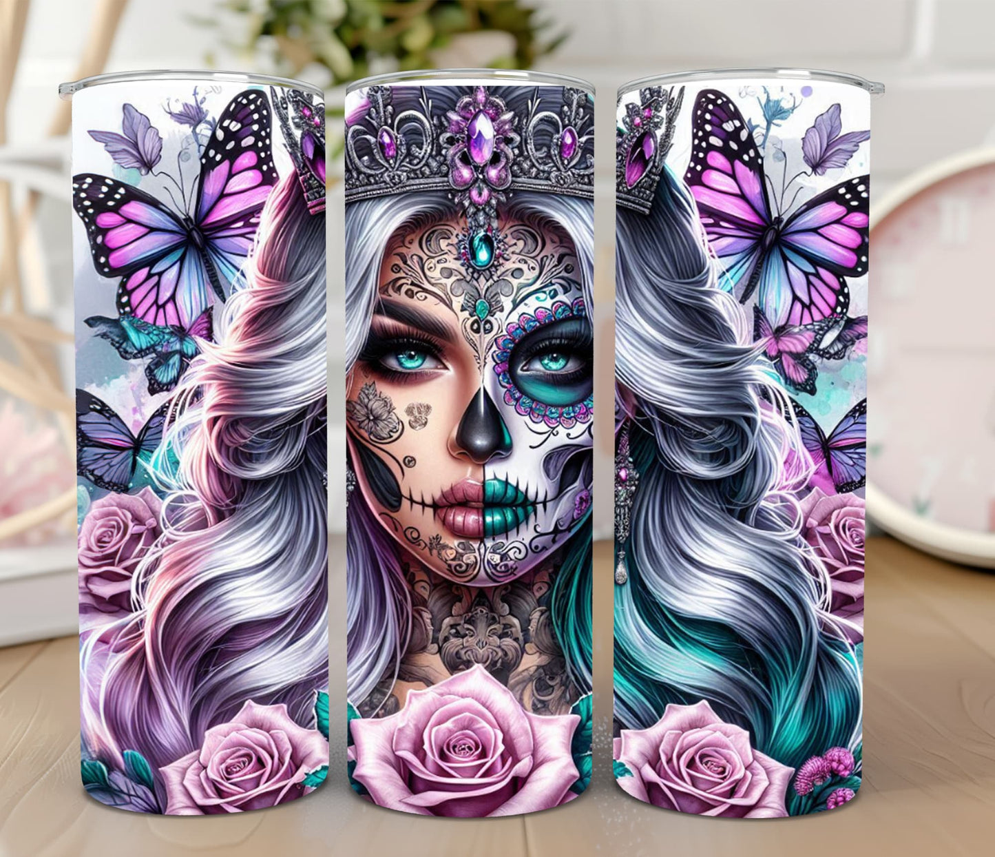 Thermobecher 590ml "Two Faces Crown"