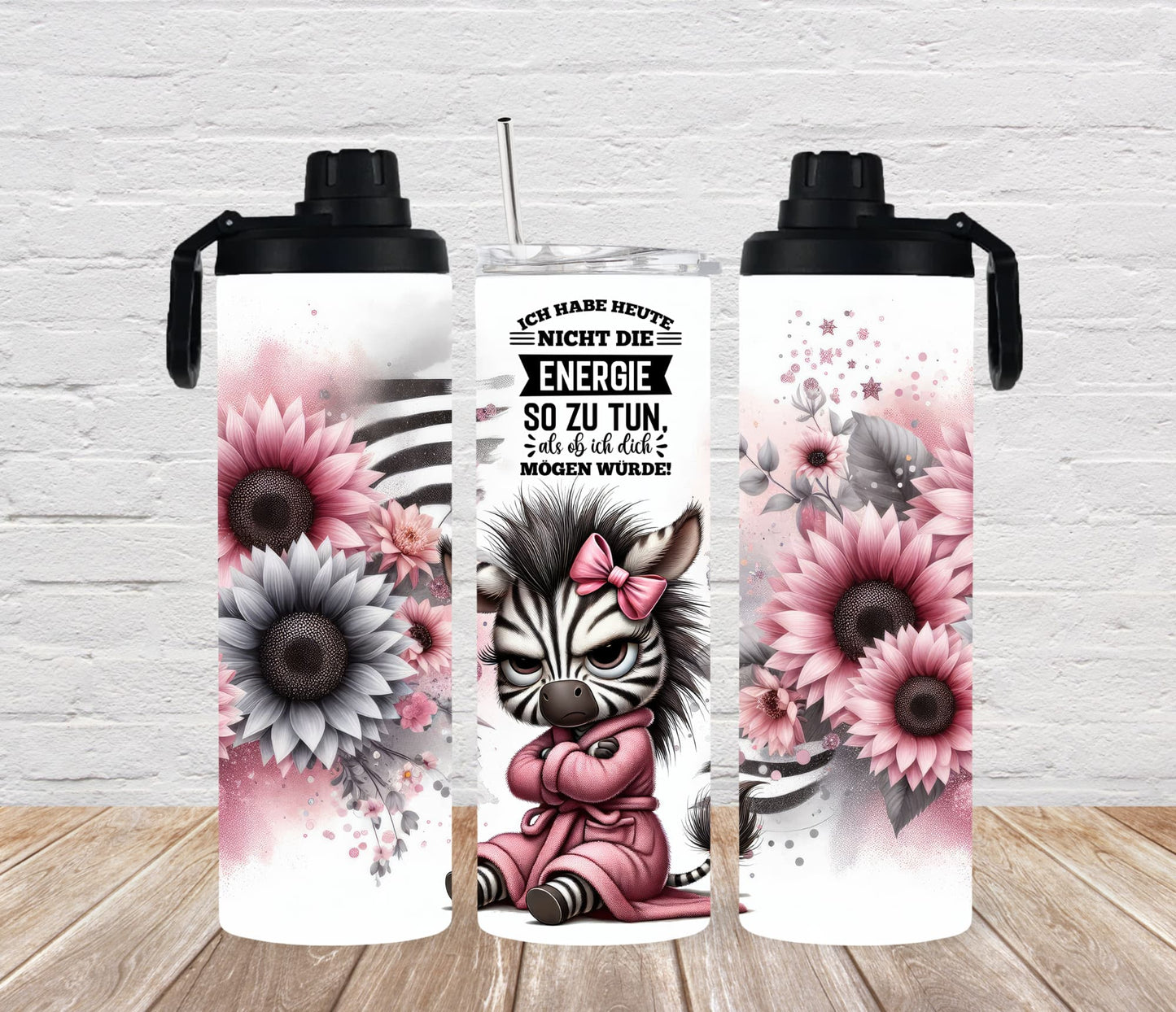 Thermobecher 590ml "Zebra Energie"