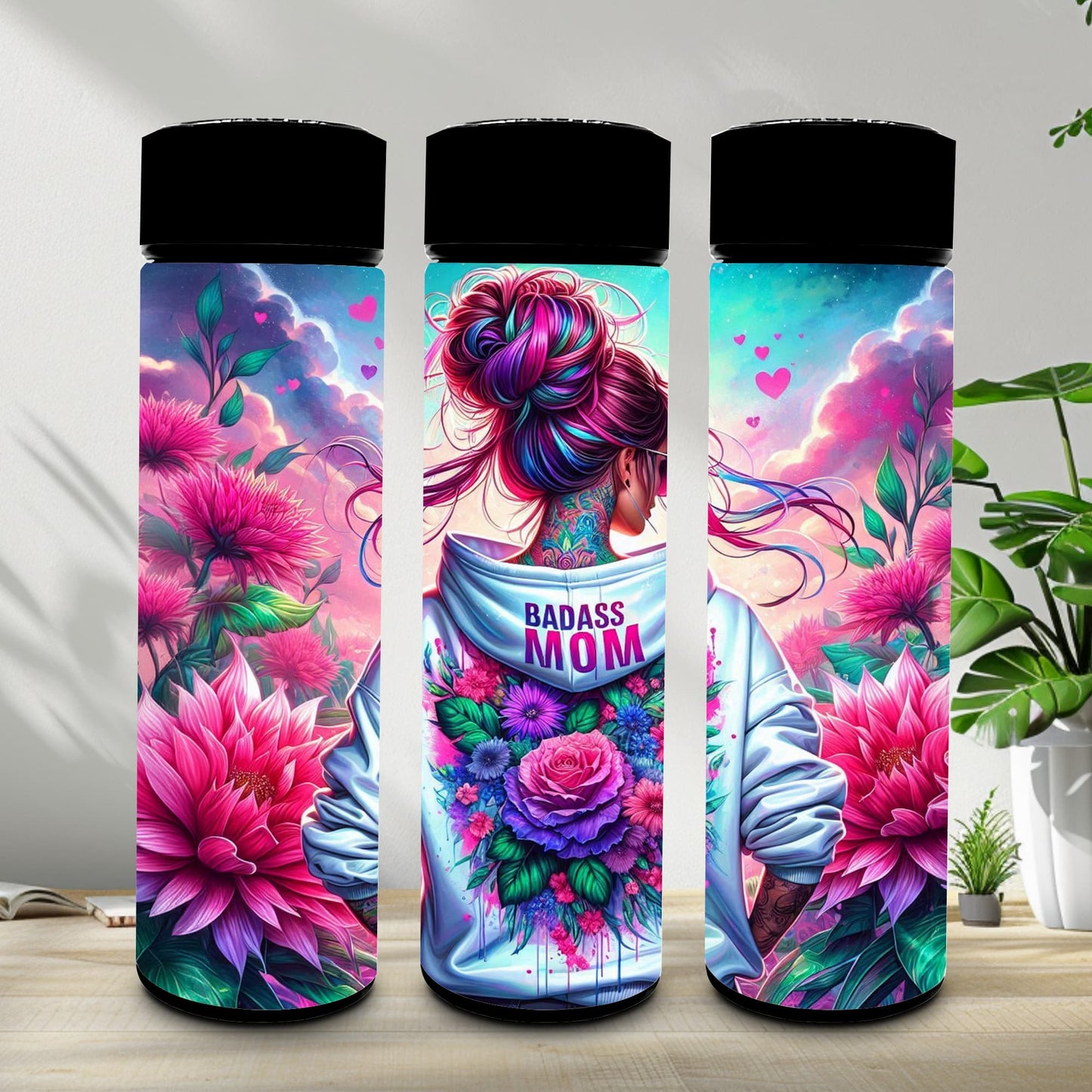 Thermobecher 590ml "Badass Mom"