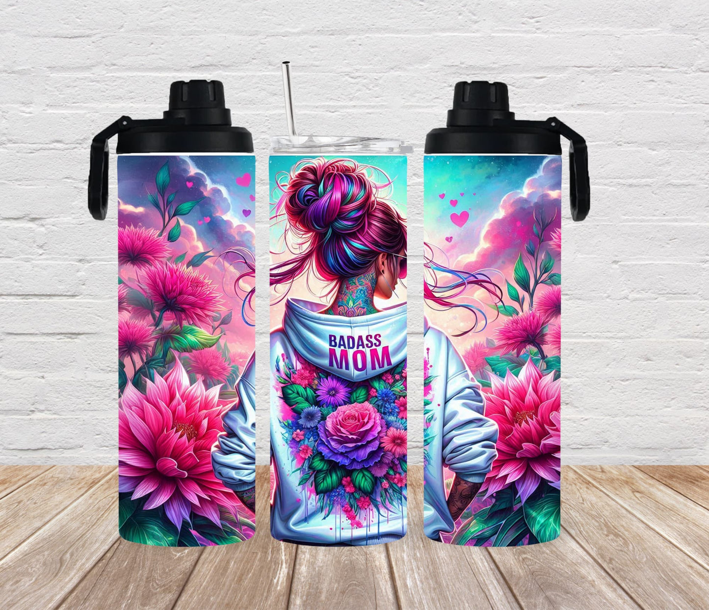 Thermobecher 590ml "Badass Mom"