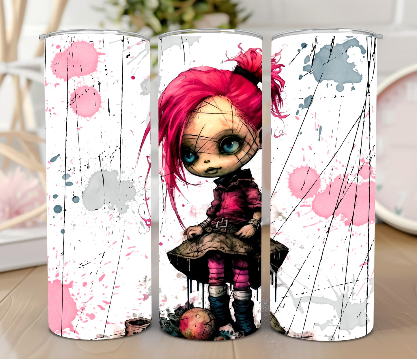 Thermobecher 590ml "Voodoo Girl"