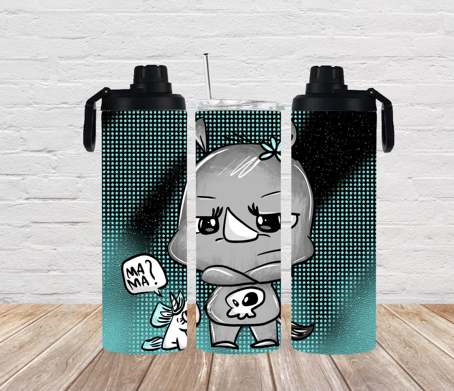 Thermobecher 590ml "Nashorn"