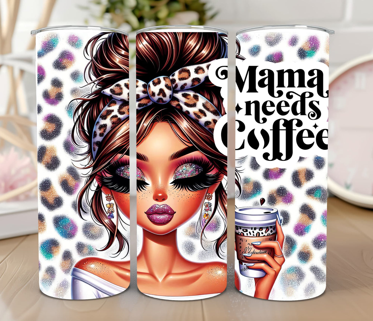 Thermobecher 590ml "Mama needs Coffee"