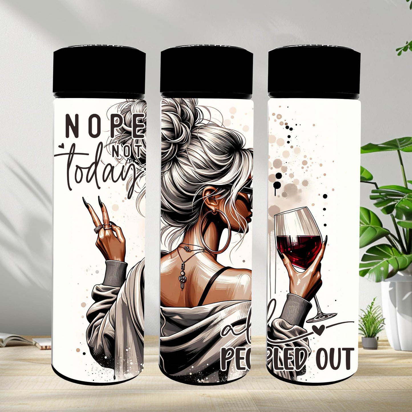 Thermobecher 590ml "Nope not today"