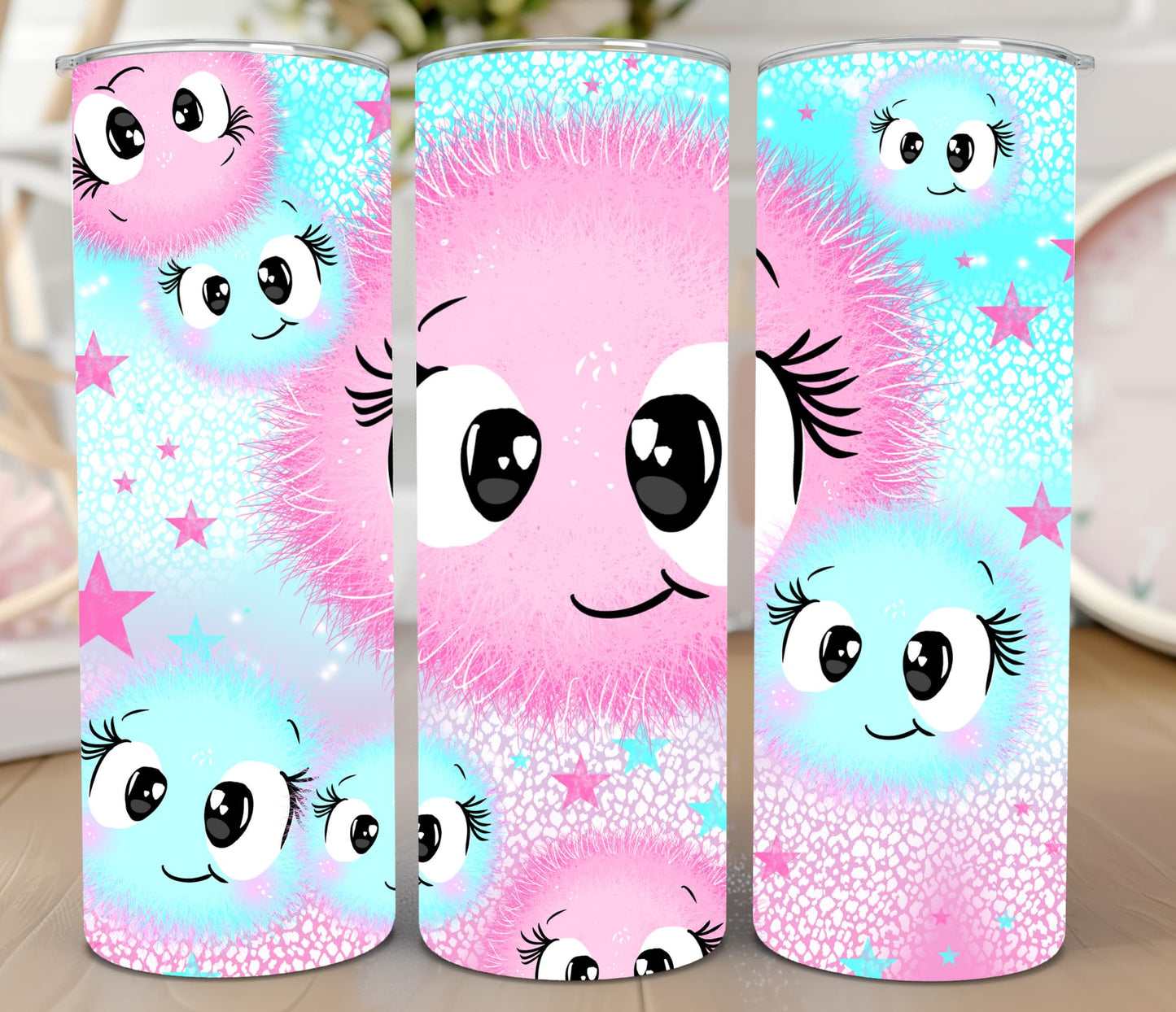 Thermobecher 590ml 2Deckel "Fluffies"