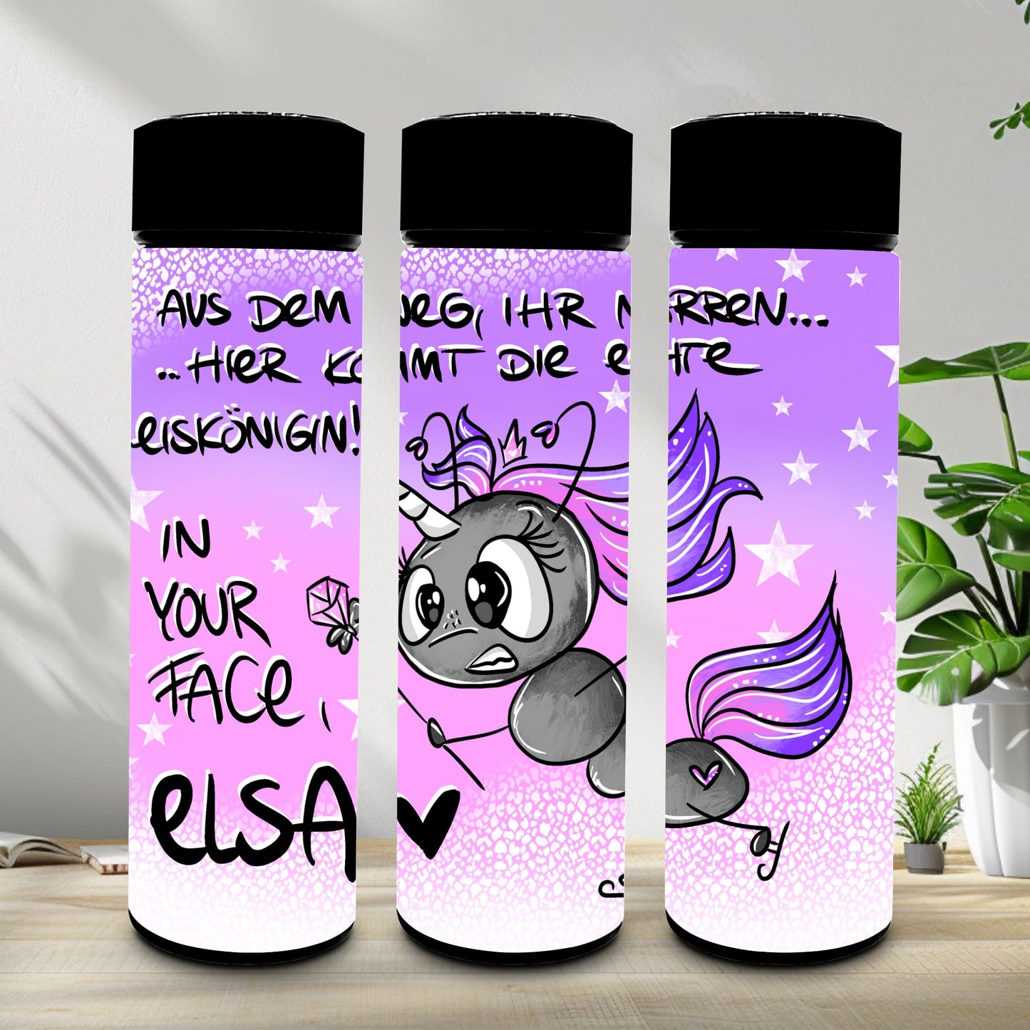 Thermobecher 590ml 2Deckel "Elsa"