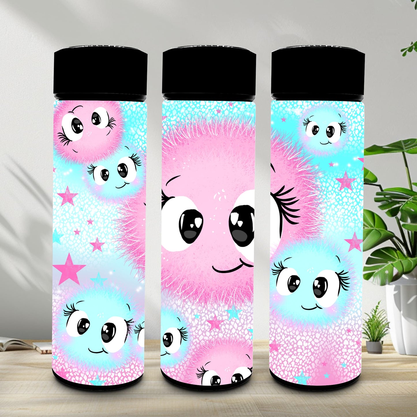 Thermobecher 590ml 2Deckel "Fluffies"