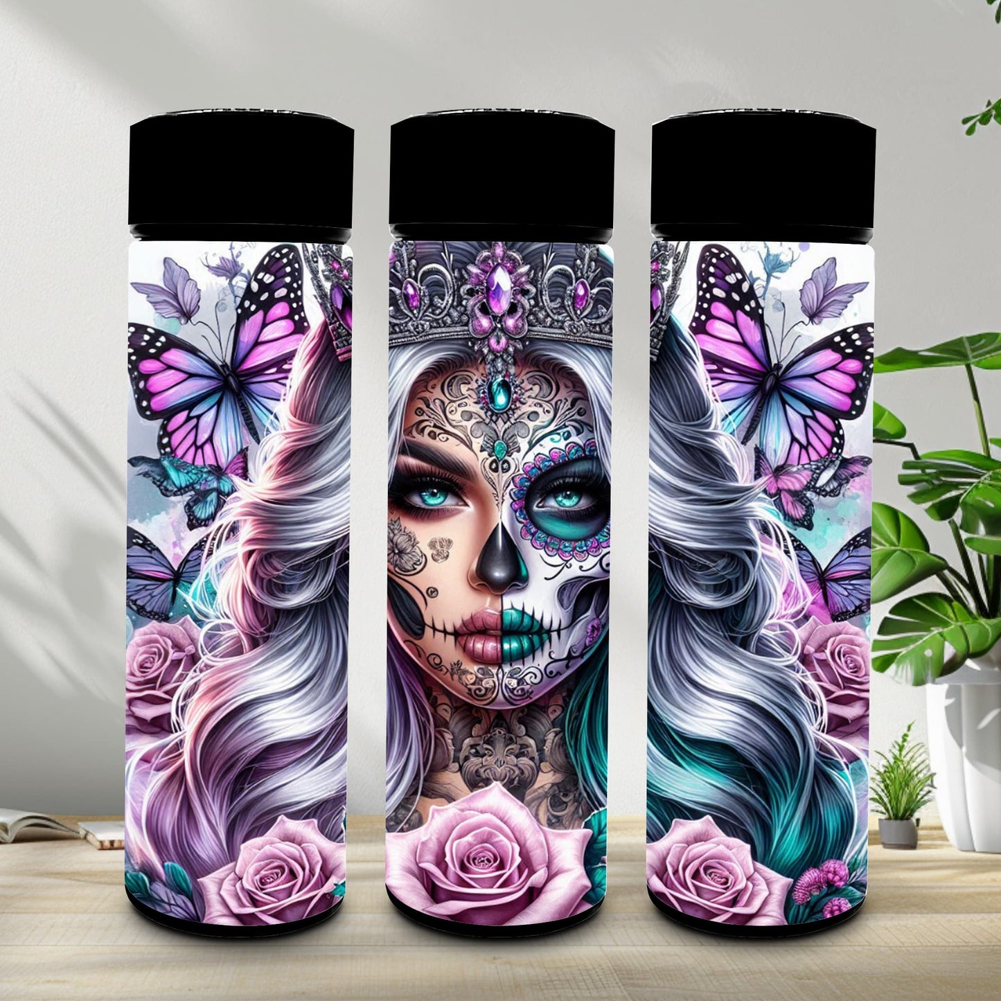 Thermobecher 590ml "Two Faces Crown"