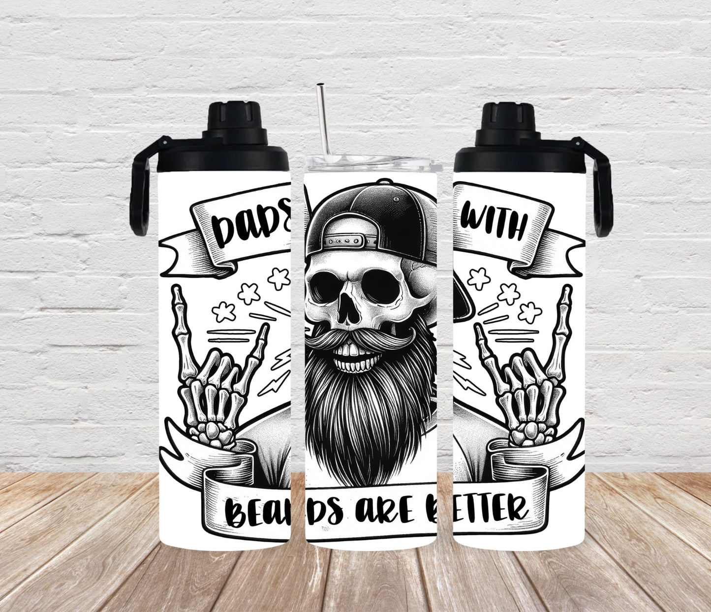 Thermobecher 590ml "Beards"