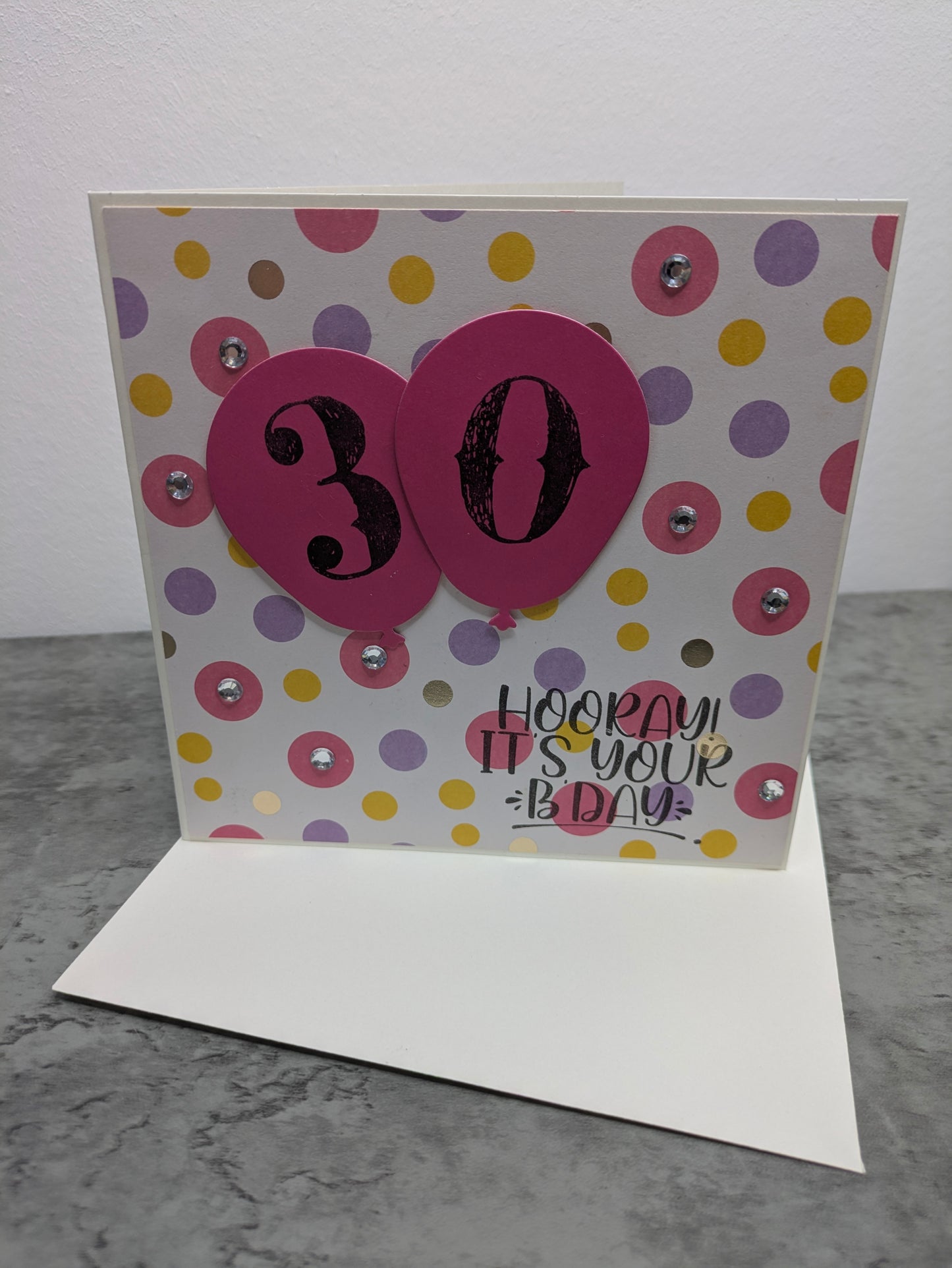 Geburtstagskarte 30. Geburtstag (Z01)