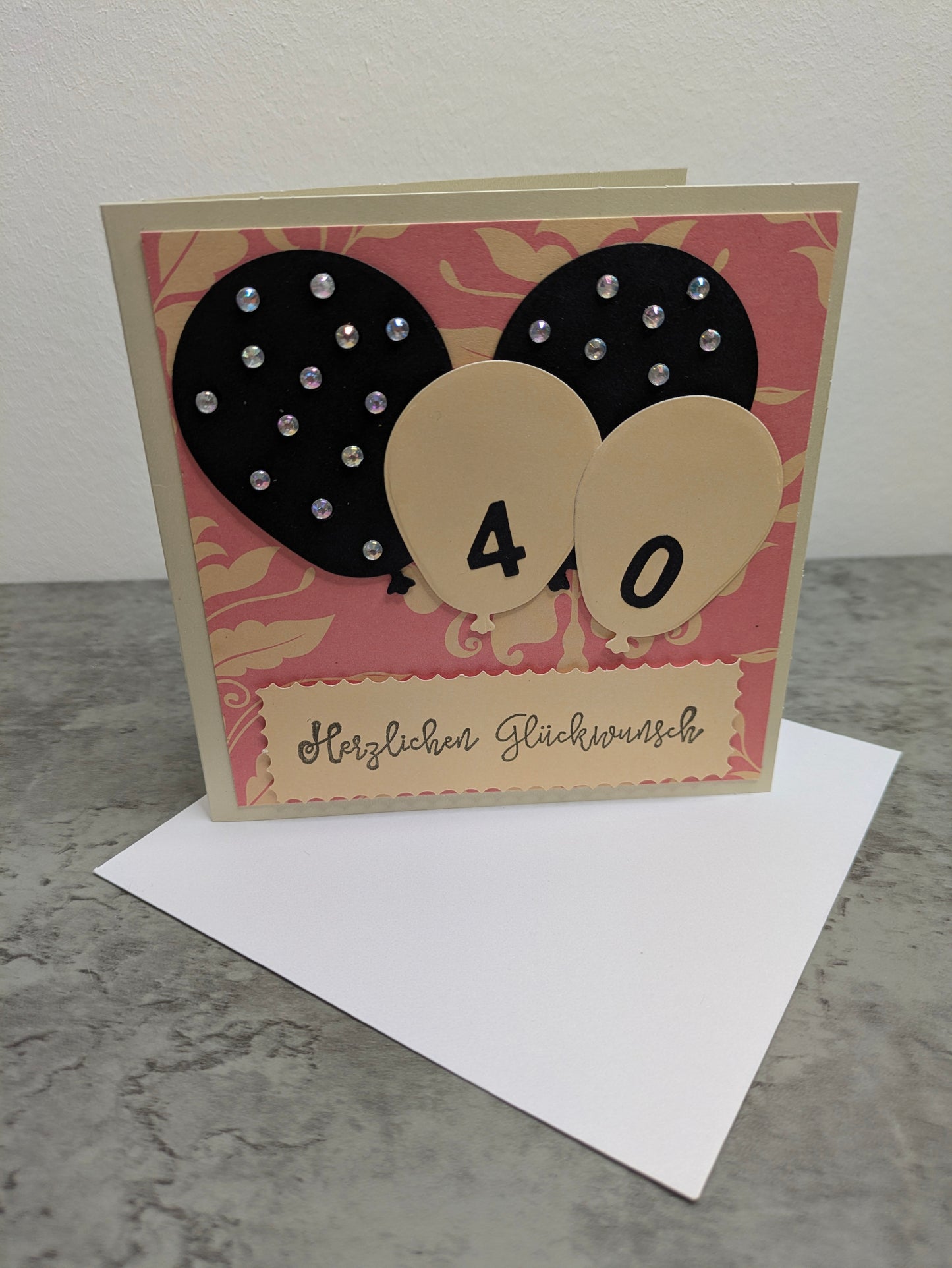 Geburtstagskarte 40. Geburtstag (Z06)