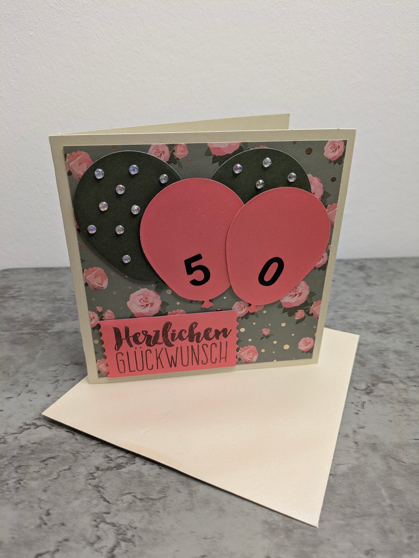 Geburtstagskarte 50. Geburtstag (Z08)