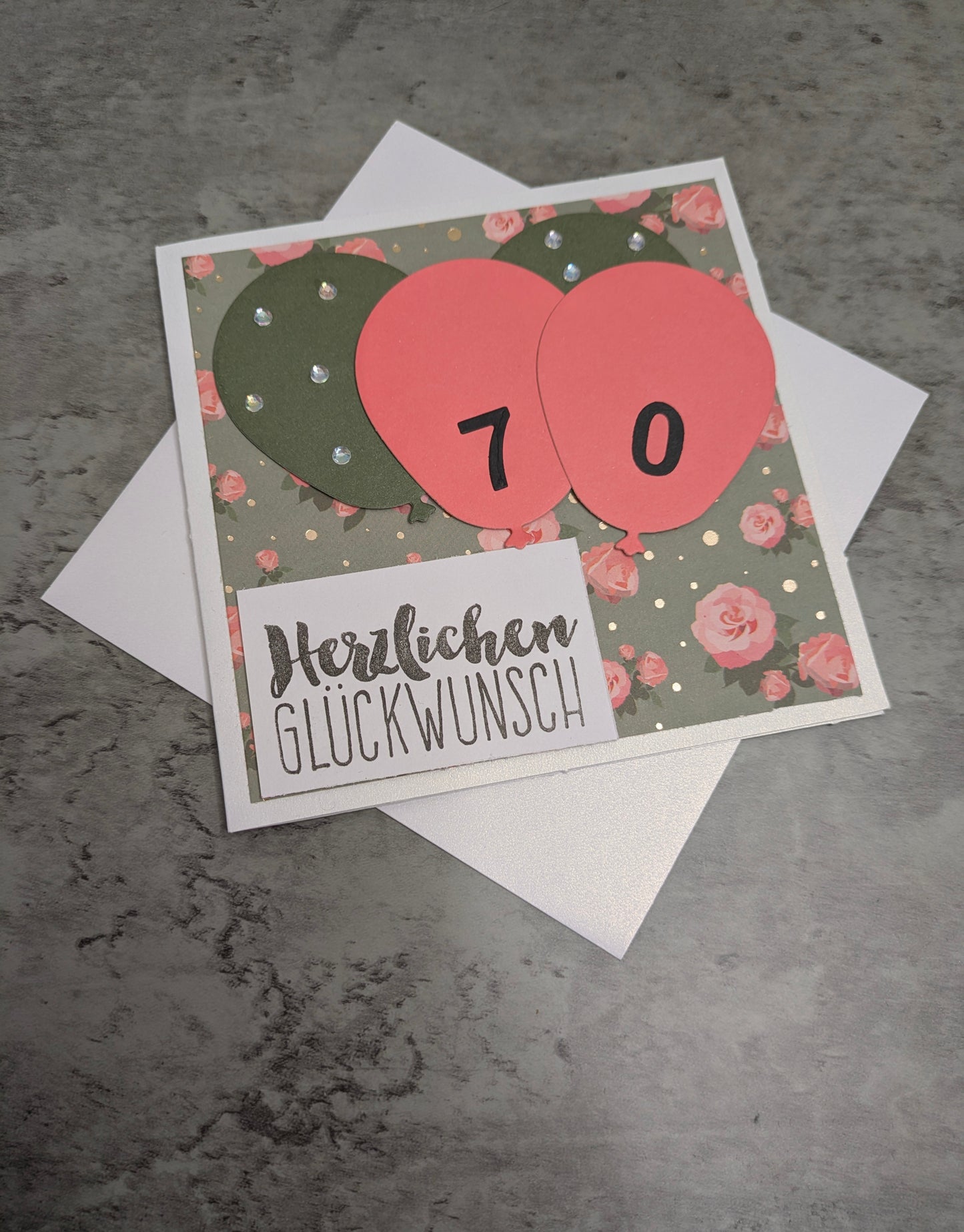 Geburtstagskarte 70. Geburtstags (Z12)