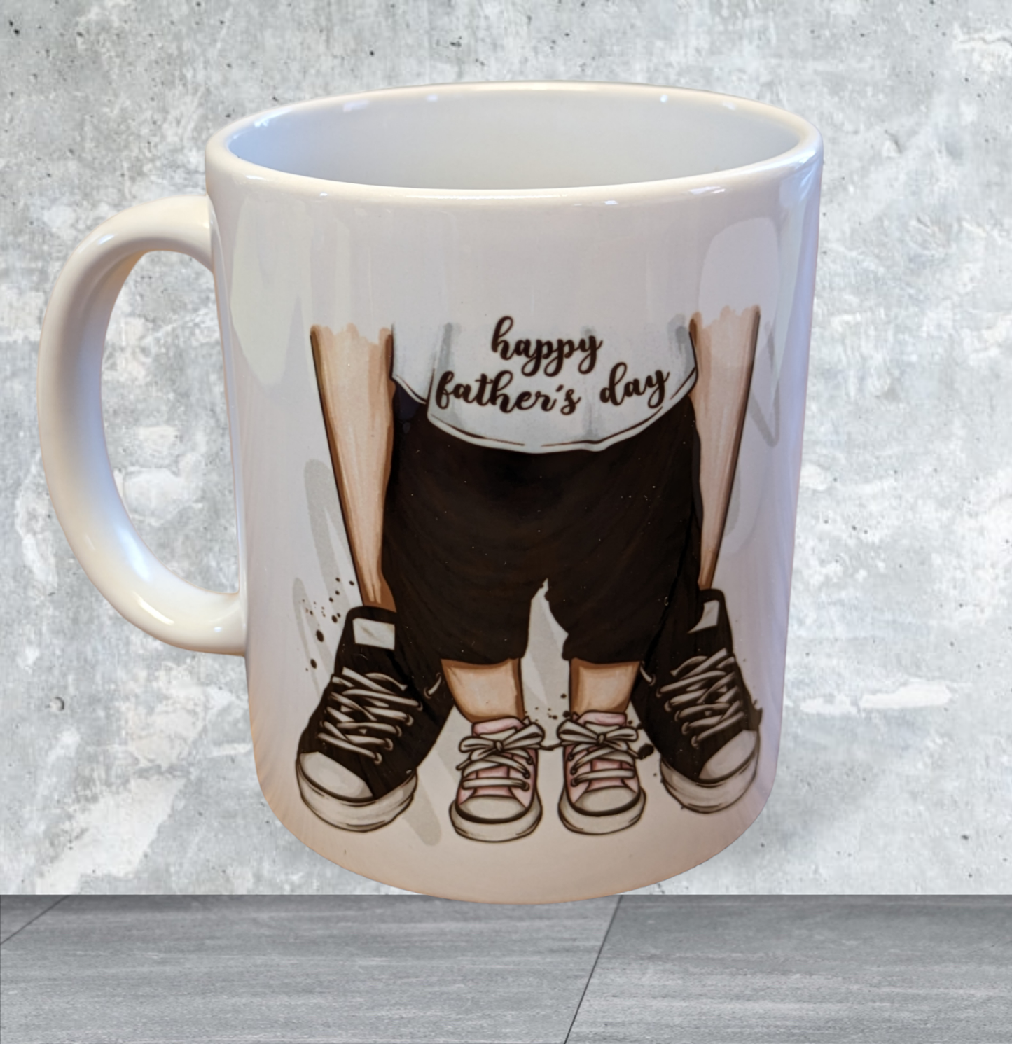 Tasse weiß mit Motiv