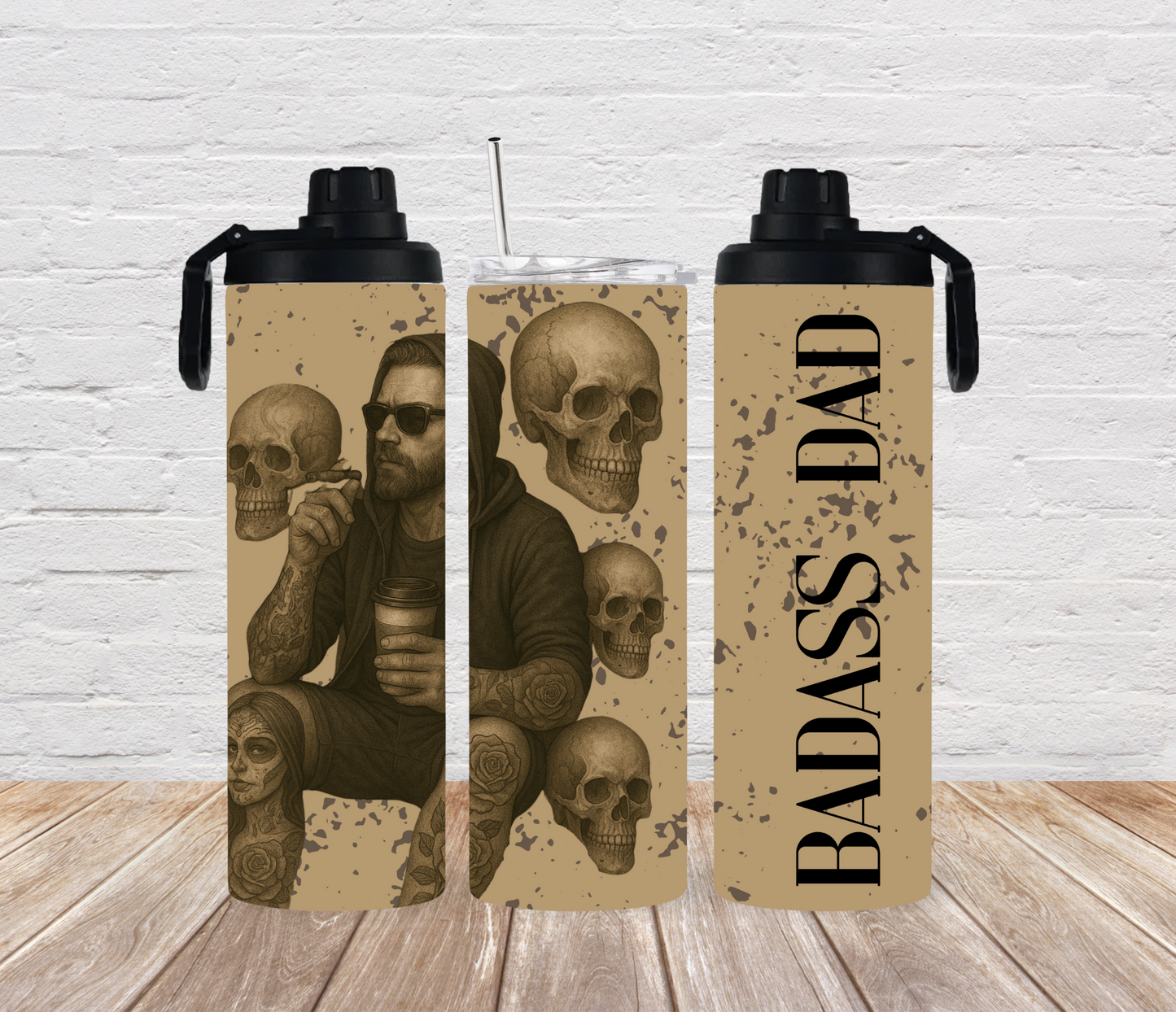 Thermobecher 590ml "Badass Dad"