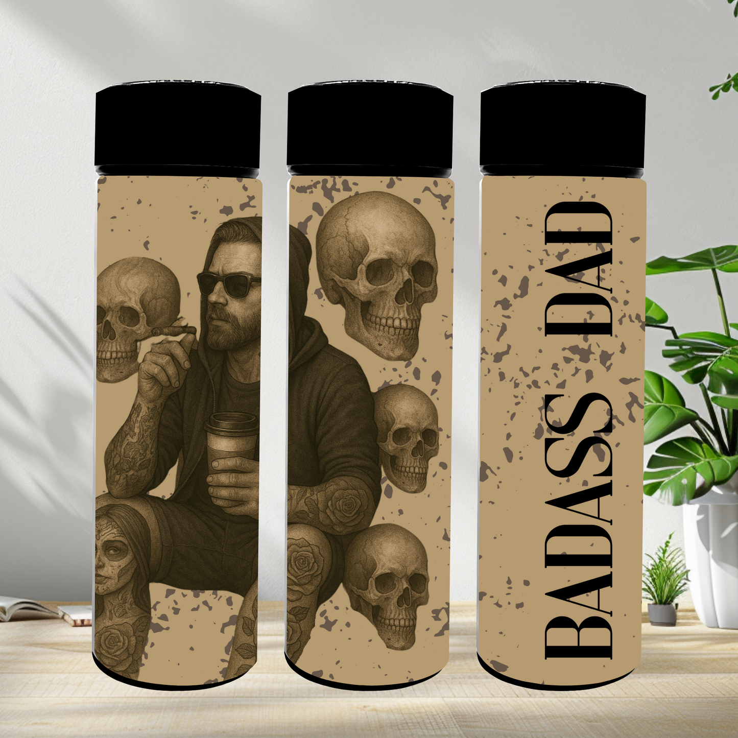 Thermobecher 590ml "Badass Dad"