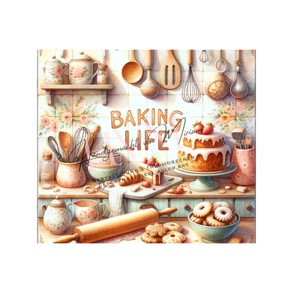 Thermobecher 590ml "Baking life"
