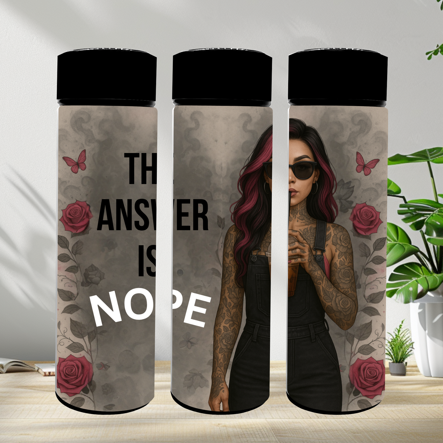 Thermobecher 590ml "Answer is NOPE"