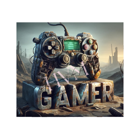 Thermobecher 590ml 2Deckel "Gamer"