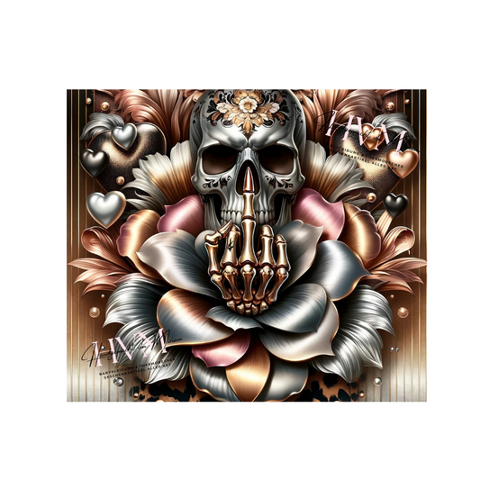 Thermobecher 590ml "Skull metallic"