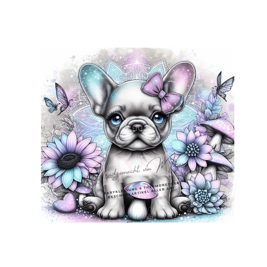 Thermoflasche 700ml "Frenchie Baby"