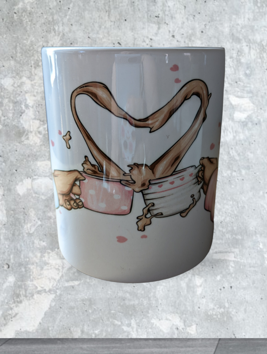 Tasse bedruckt -  Kakao Liebe