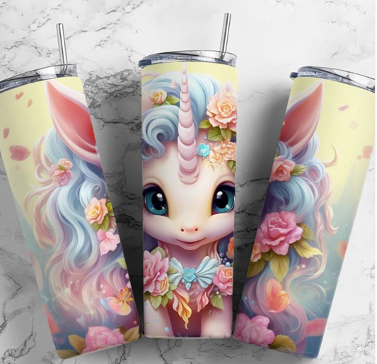 Thermobecher 590 ml - Einhorn