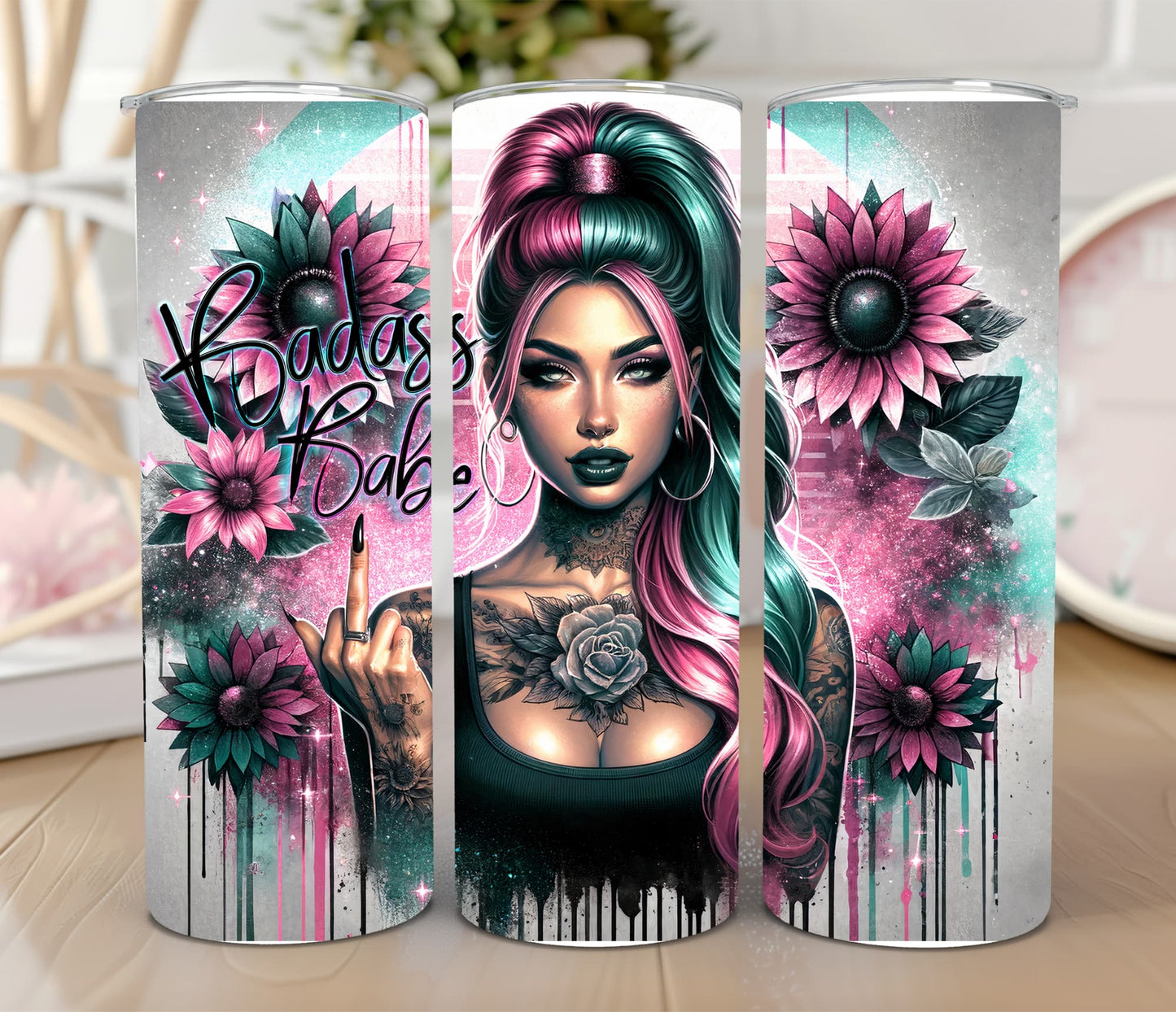 Thermobecher 590ml "Badass Babe"