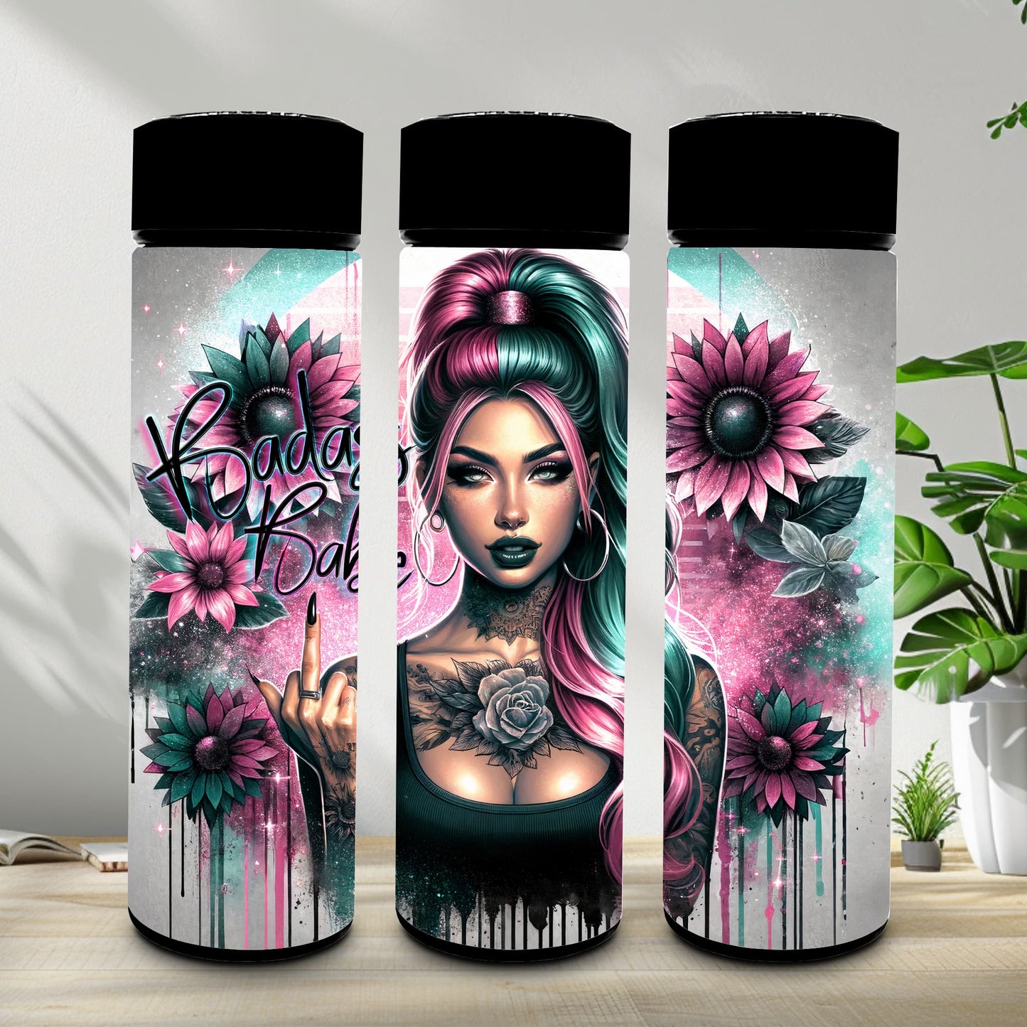 Thermobecher 590ml "Badass Babe"