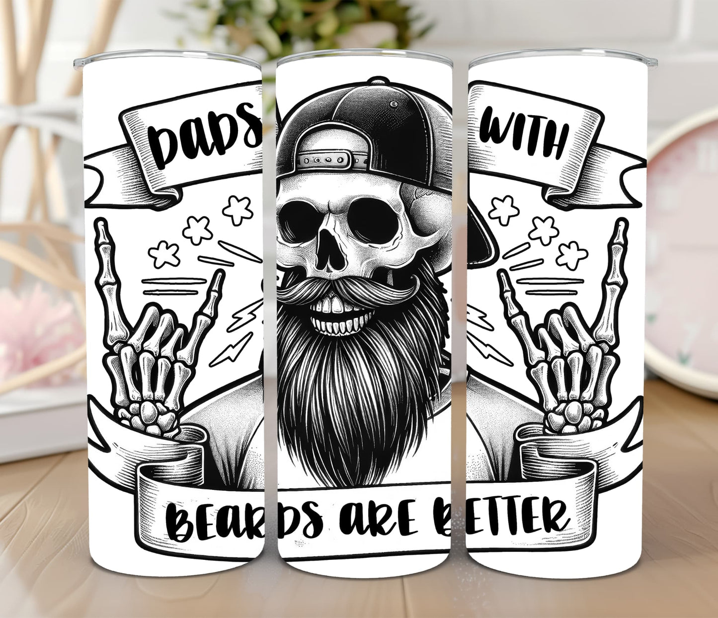 Thermobecher 590ml "Beards"