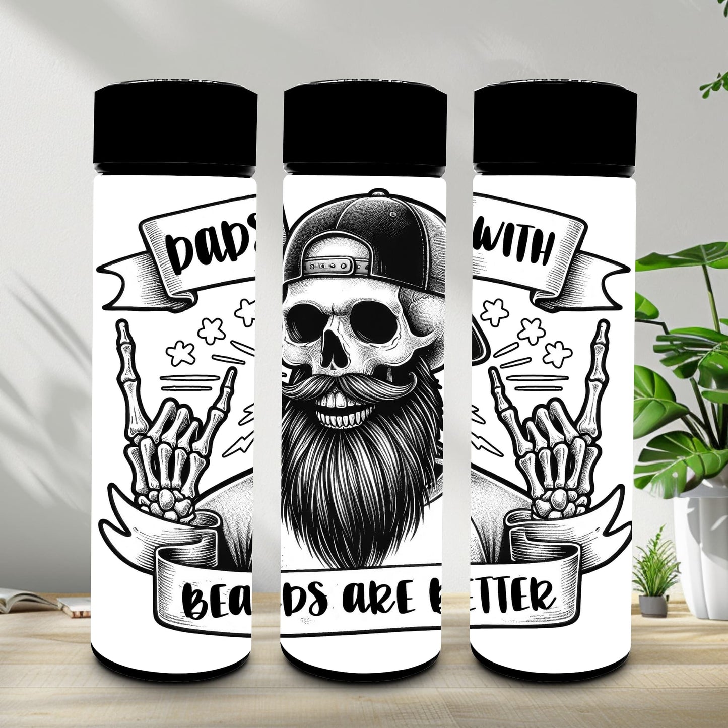 Thermobecher 590ml "Beards"