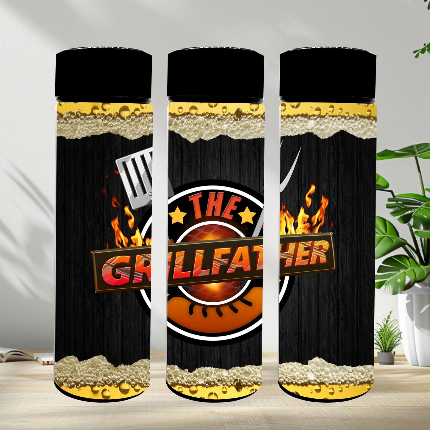 Thermobecher 590ml "Grillfather"