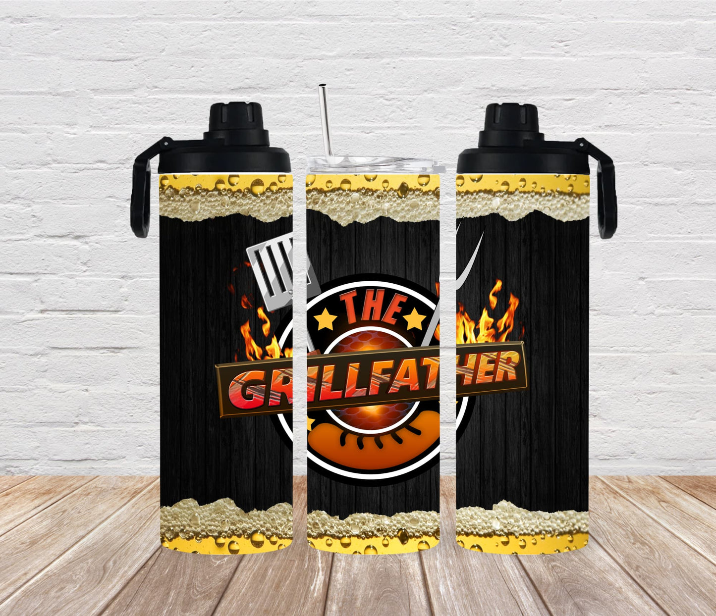 Thermobecher 590ml "Grillfather"