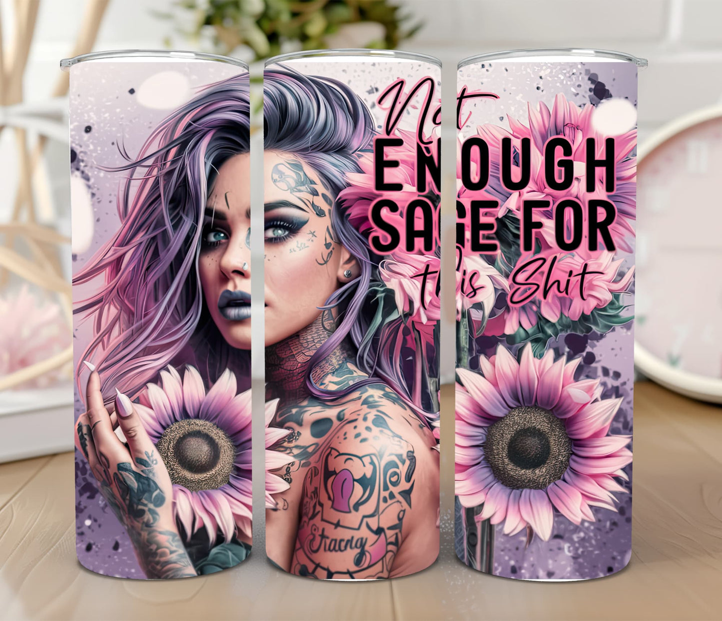 Thermobecher 590ml 2Deckel "Girl Shit"