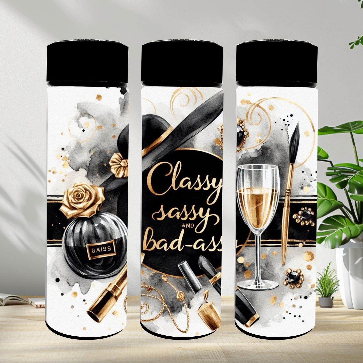 Thermobecher 590ml 2Deckel "Classy"