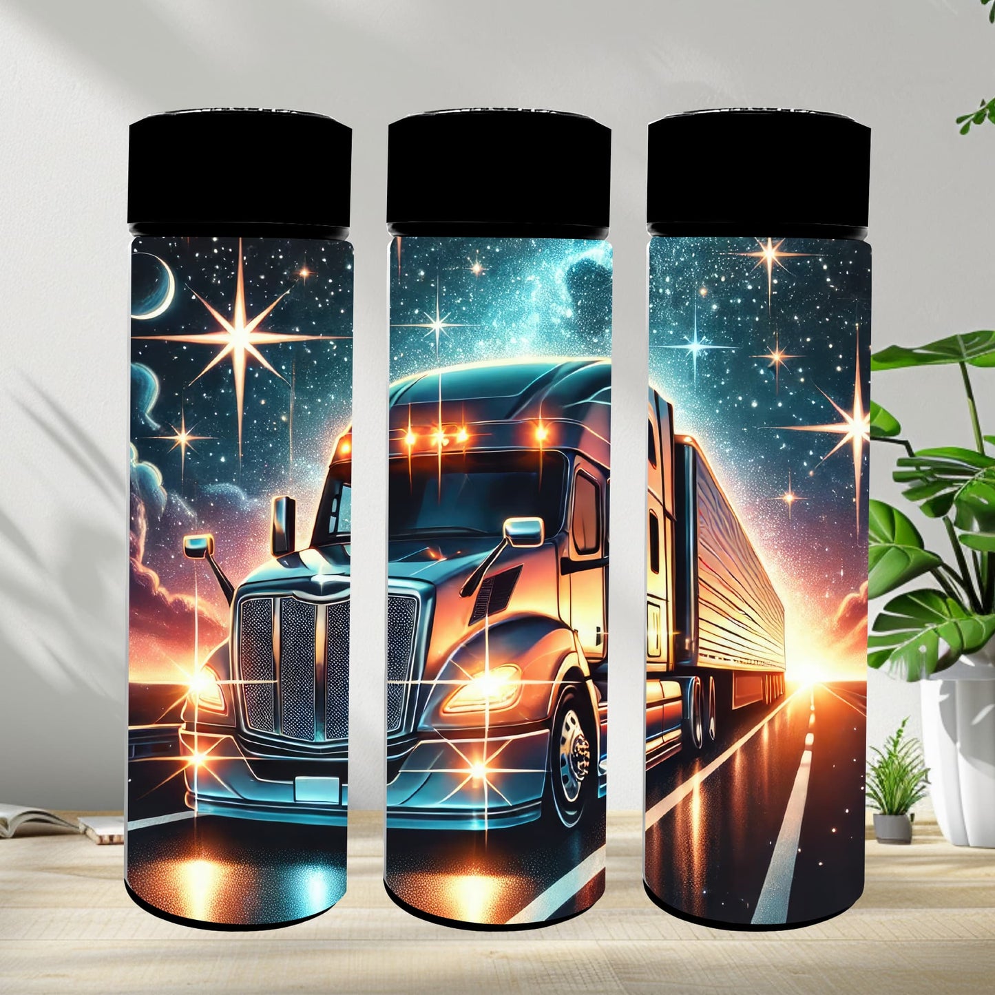 Thermobecher 590ml 2Deckel "Truck"
