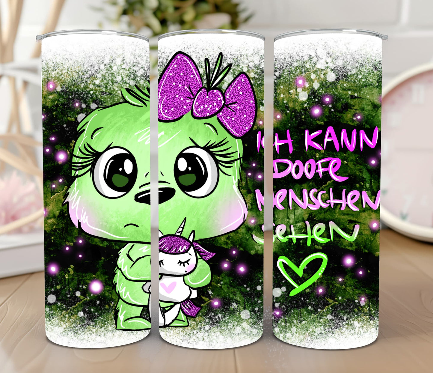 Thermobecher 590ml "Doofe Menschen"