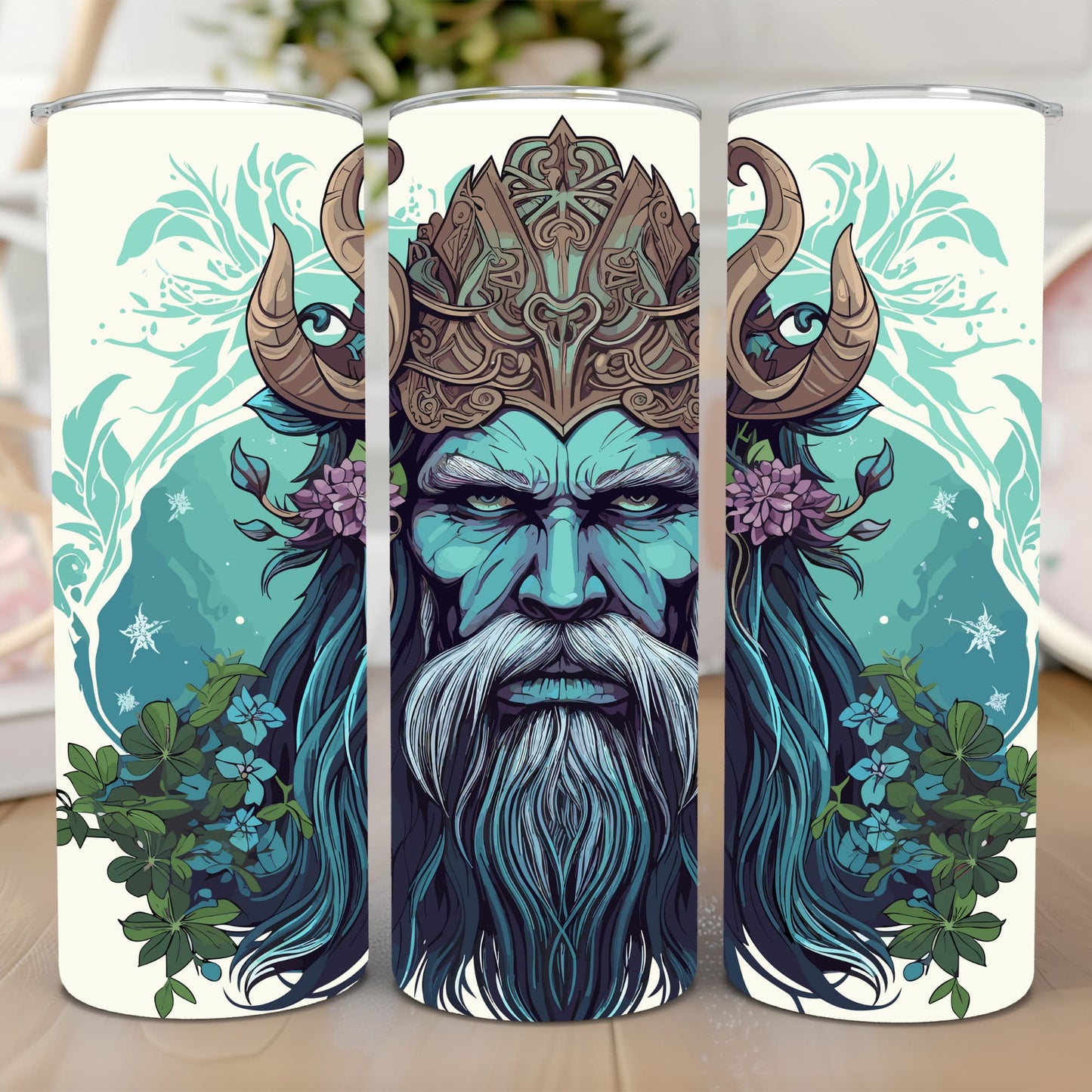 Thermobecher 590ml 2Deckel "Neptun"