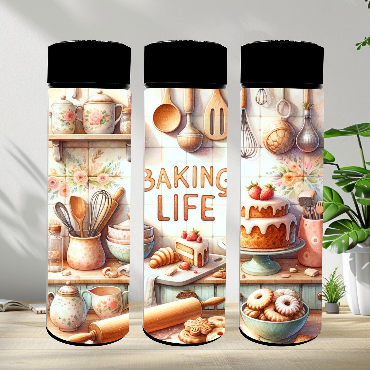 Thermobecher 590ml "Baking life"