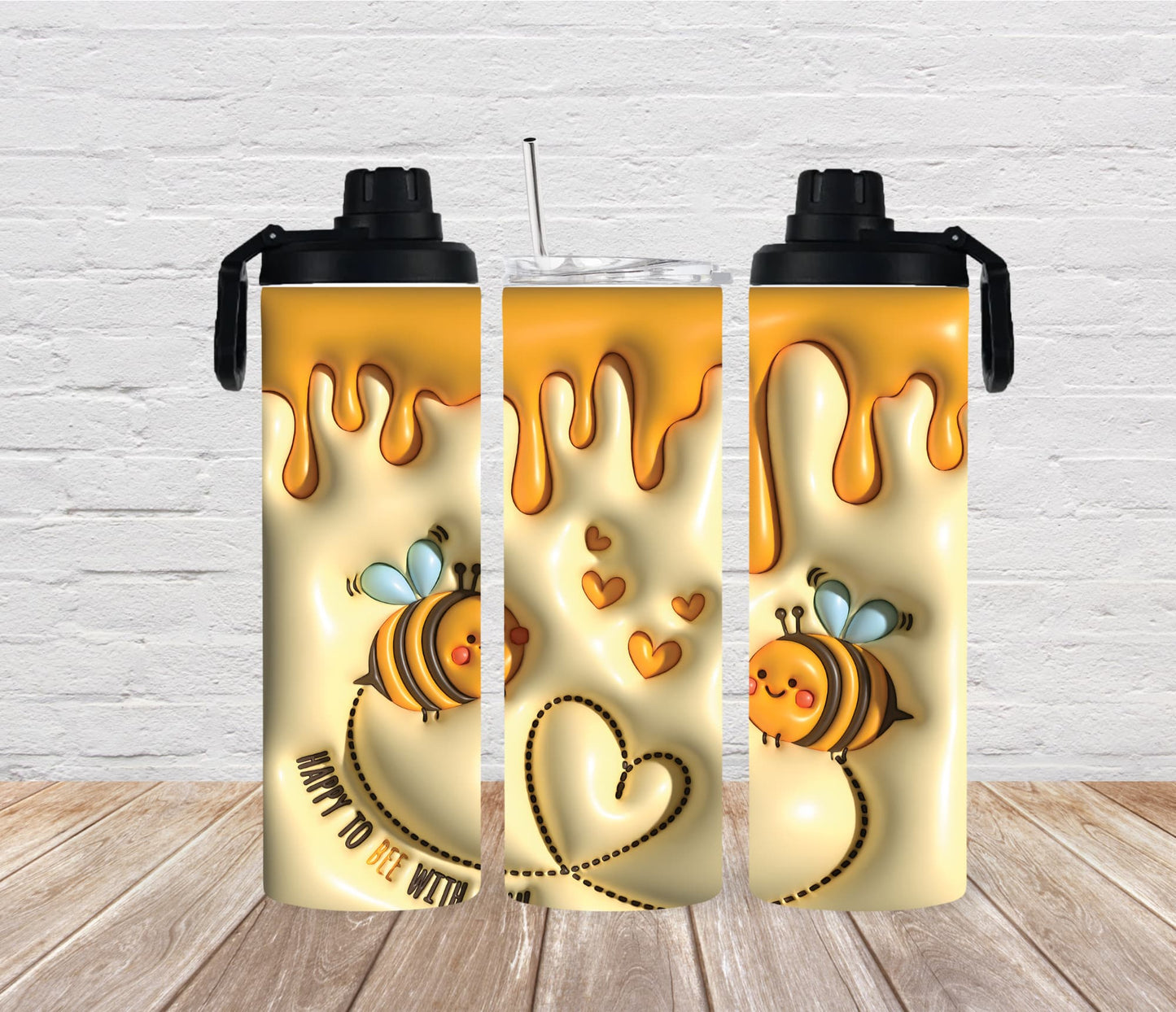Thermobecher 590ml "Bienchen 3D"