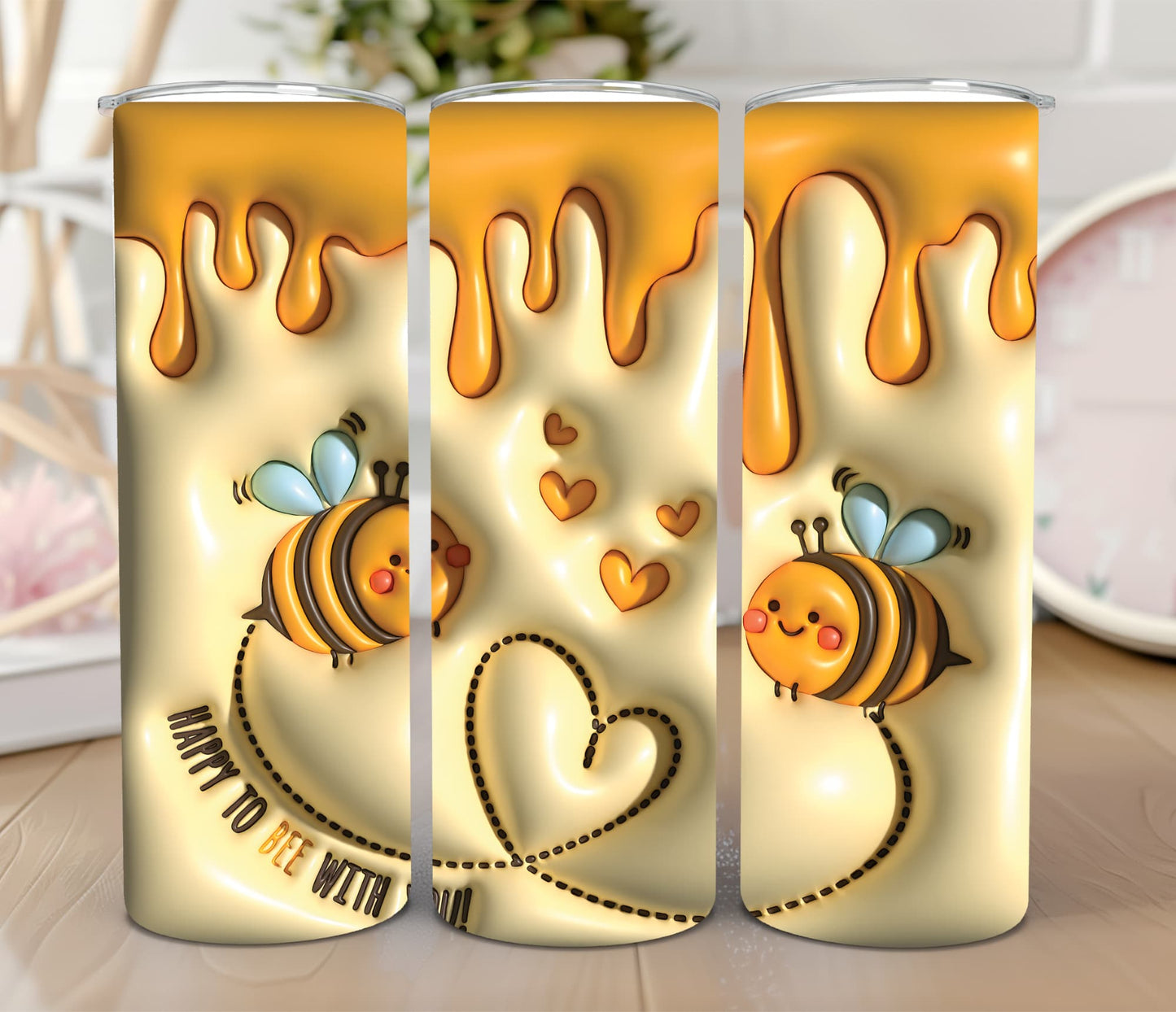 Thermobecher 590ml "Bienchen 3D"