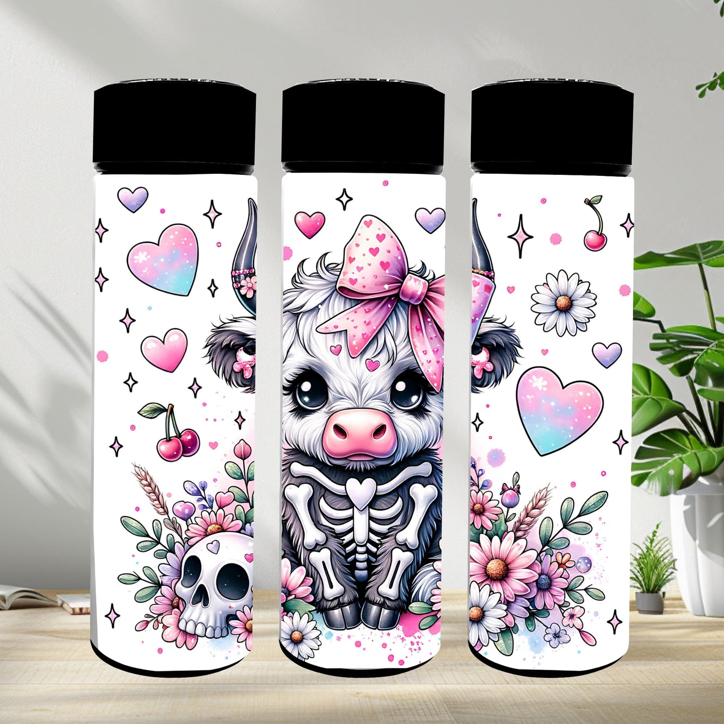 Thermobecher 590ml "Cow Skull"