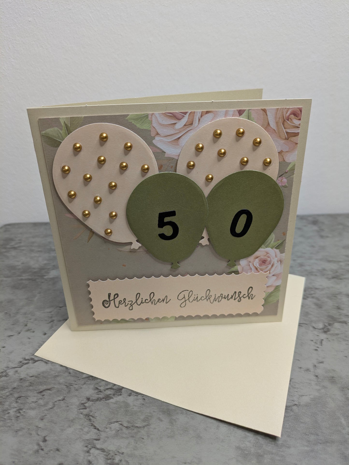 Geburtstagskarte 50. Geburtstag (Z09)