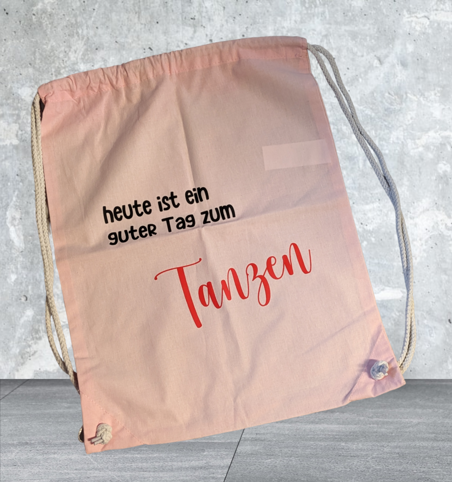 Gymbag mit Spruch